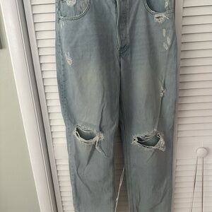 Distressed Light Blue Boyish Brand Jeans